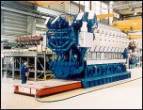Air Film Transporter handling Heavy Diesel Engines on Solvings standard air bearings