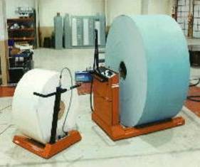 Paper roll handling - Paper Roll mover from storage to machine